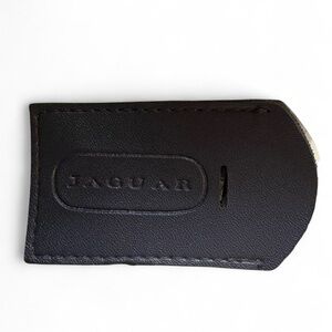 Jaguar luggage tag suitcase ID holder